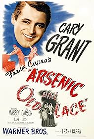 Cary Grant and Priscilla Lane in Arsenic and Old Lace (1944)
