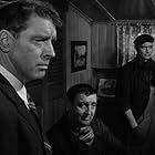Burt Lancaster, Charles Millot, and Albert Rémy in The Train (1964)
