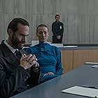 Joseph Fiennes and Yvonne Strahovski in Testimony (2021)