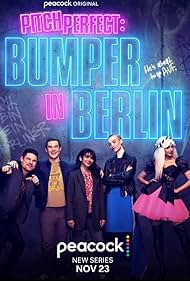 Sarah Hyland, Lera Abova, Flula Borg, Adam Devine, and Jameela Jamil in Pitch Perfect: Bumper in Berlin (2022)