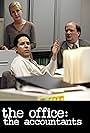 Oscar Nuñez, Angela Kinsey, and Brian Baumgartner in The Office: The Accountants (2006)