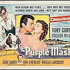 Tony Curtis and Colleen Miller in The Purple Mask (1955)