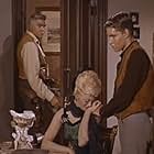 Lorne Greene, Jan Sterling, and David Macklin in Bonanza (1959)