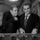 Patrick McGoohan and Stanley Baker in Hell Drivers (1957)