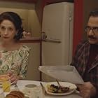 Tony Shalhoub and Marin Hinkle in Everything Is Bellmore (2022)