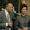 Paul Eddington and Diana Hoddinott in Yes Minister (1980)