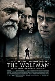 Anthony Hopkins, Benicio Del Toro, Hugo Weaving, and Emily Blunt in The Wolfman (2010)