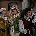 Pamela Brown, Alec Clunes, Cedric Hardwicke, Mary Kerridge, Clive Morton, Ralph Richardson, and Douglas Wilmer in Richard III (1955)