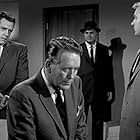 Raymond Burr, Dick Foran, Wesley Lau, and Lee Miller in Perry Mason (1957)