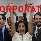 Matt Ingebretson, Jake Weisman, and Aparna Nancherla in Corporate (2018)