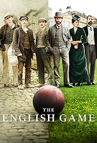 Gerard Kearns, Kevin Guthrie, Charlotte Hope, Daniel Ings, Edward Holcroft, and James Harkness in The English Game (2020)