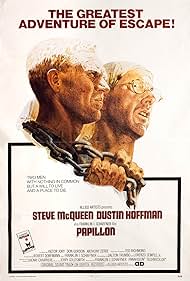 Dustin Hoffman and Steve McQueen in Papillon (1973)