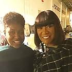 Patti Labelle and Selah Avery on the set of Daytime Divas