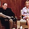 James Gandolfini and Edie Falco in The Sopranos (1999)