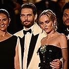 Sam Levinson, The Weeknd, Lily-Rose Depp, and Ashley Levinson at an event for The Idol (2023)