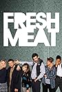 Zawe Ashton, Charlotte Ritchie, Kimberley Nixon, Greg McHugh, Joe Thomas, and Jack Whitehall in Fresh Meat (2011)