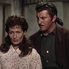 Brenda Marshall and Robert Preston in Whispering Smith (1948)