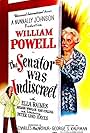 William Powell and Ella Raines in The Senator Was Indiscreet (1947)
