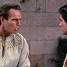 Charlton Heston and Stephen Boyd in Ben-Hur (1959)