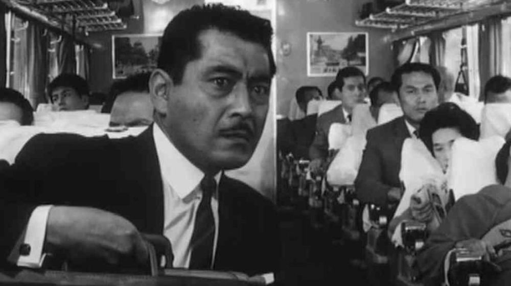 Toshirô Mifune and Tatsuya Nakadai in High and Low (1963)
