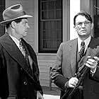 Gregory Peck, Mary Badham, Phillip Alford, and Frank Overton in To Kill a Mockingbird (1962)