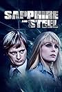 Joanna Lumley and David McCallum in Sapphire & Steel (1979)
