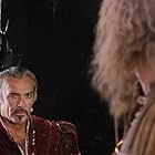 Sean Connery and Christopher Lambert in Highlander (1986)