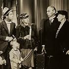 Esther Dale, Arthur Hohl, Arthur Lake, Larry Simms, Penny Singleton, and Ray Turner in Blondie Has Servant Trouble (1940)
