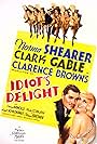 Clark Gable and Norma Shearer in Idiot's Delight (1939)