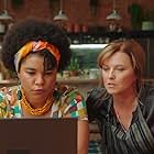 Lucy Lawless and Ebony Vagulans in My Life Is Murder (2019)