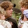 Sean Astin, Ali Astin, Sarah McLeod, and Maisy McLeod-Riera in The Lord of the Rings: The Return of the King (2003)