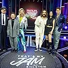 Bill Kaulitz, Tom Kaulitz, Jan Delay, Jasna Fritzi Bauer, Elif, and Daniel Donskoy in That's My Jam mit Bill & Tom Kaulitz (2023)