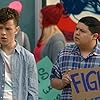 Nolan Gould and Rico Rodriguez in Modern Family (2009)
