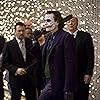 Michael Caine and Heath Ledger in The Dark Knight (2008)