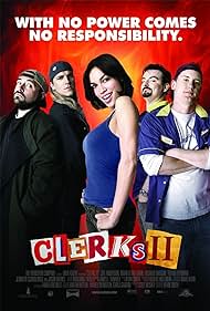 Kevin Smith, Jeff Anderson, Rosario Dawson, Jason Mewes, and Brian O'Halloran in Clerks II (2006)
