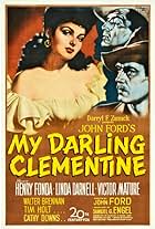 Henry Fonda, Linda Darnell, and Victor Mature in My Darling Clementine (1946)