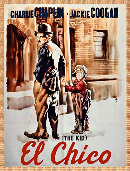 Charles Chaplin and Jackie Coogan in The Kid (1921)
