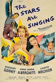 Anna Maria Alberghetti, Rosemary Clooney, Lauritz Melchior, and Tommy Morton in The Stars Are Singing (1953)