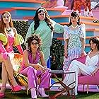 Ana Cruz Kayne, Alexandra Shipp, Sharon Rooney, Hari Nef, and Emma Mackey in Barbie (2023)