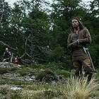 Leif Eriksson, Leo Suter, Frida Gustavsson, and Sam Corlett in Vikings: Valhalla (2022)