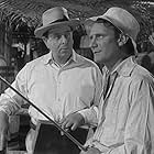 Trevor Howard and Robert Morley in Outcast of the Islands (1951)