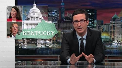 John Oliver and Mitch McConnell in Last Week Tonight with John Oliver (2014)