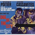 John Cassavetes and Sidney Poitier in Edge of the City (1957)