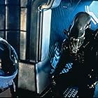 Sigourney Weaver, Bolaji Badejo, and Percy Edwards in Alien (1979)