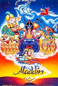 Robin Williams, Jonathan Freeman, Gilbert Gottfried, Linda Larkin, Douglas Seale, Scott Weinger, and Frank Welker in Aladdin (1992)