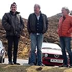 Jeremy Clarkson, James May, and Richard Hammond in The Grand Tour (2016)