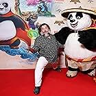 Jack Black at an event for Kung Fu Panda 4 (2024)