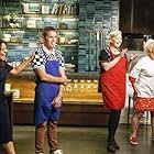 Perez Hilton, Melissa Peterman, Rachael Ray, and Anne Burrell in Worst Cooks in America (2010)