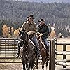 Kevin Costner and Luke Grimes in Yellowstone (2018)