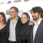 Roberto Sneider, Ana Claudia Talancón, José María de Tavira, and Patricia Martínez de Velasco at an event for Tear This Heart Out (2008)